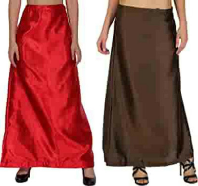 MR VIHAAN FK-COMBO SATIN PETTICOAT ST20 Pure Satin Petticoat(Free)