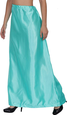 laxmibaa women sky petticoats Pure Satin Petticoat(Free)