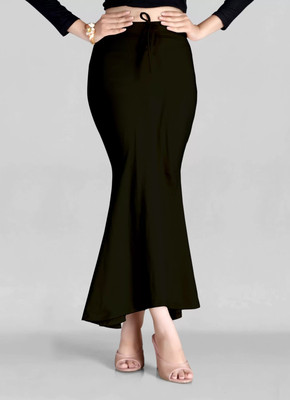 Flybird Fashion NEW-Chiku+Blk Peticote Lycra Blend Petticoat(S)