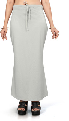 NEXSUS APPARELS LIGHT GREY Lycra Blend Petticoat(M)
