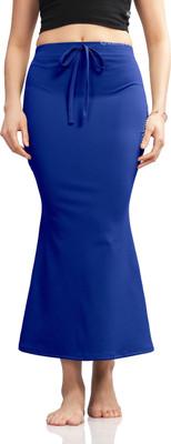KANISHTHA Royal Blue Women Saree Shapewear Petticoat Lycra Blend Petticoat(XL)