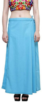 KAVYA DESIGNERS COTTON PETTICOAT FIROZI S72 Pure Cotton Petticoat(Free)
