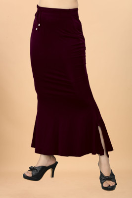 Ozberk Creation B.L.U__Fish_Purple_M_Saree Shapewear shapewear petticoat For Women Lycra Blend Petticoat(M)