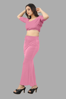SANDIAM SALES BU.L._Fish_Light Pink_XXL_Saree Shapewear shapewear petticoat For Women Lycra Blend Petticoat(XXL)