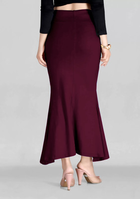 house of common FISH CUT WINE S 4 Lycra Blend Petticoat(S)
