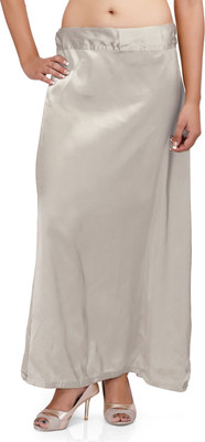 PKYC AM-SilverGreySP44 Satin Blend Petticoat(XL)