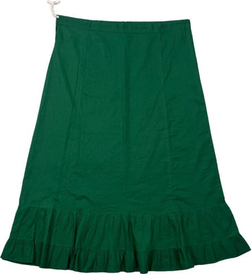 Belizzi Paridhan Green Pure Cotton Petticoat(XXL)