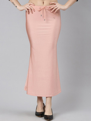 TWIN BIRDS 1191 - Pink Champagne Nylon Blend Petticoat(L)
