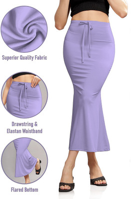 Veehaus Bodyshaper and petticoat for womens Lycra Blend Petticoat(XXL)