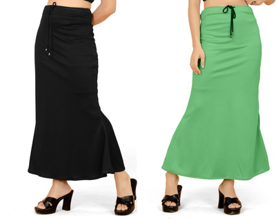 Woo THiNG Fishcut Shapewear Combo Lycra Blend Petticoat(L)