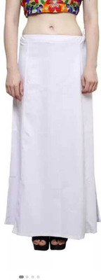 ArtiGarments Women Pure Cotton White peti. Pure Cotton Petticoat(Free)