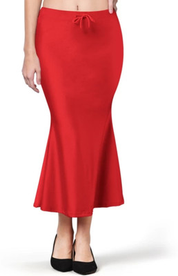 PKYC AMCRedFC-L Lycra Blend Petticoat(L)