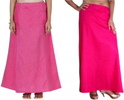 Guddan GD-1116-GajriPink-Rani Pure Cotton Petticoat(Free)