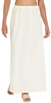 BATTLEFIELD White shade 8 Pure Cotton Petticoat(Free)