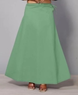 fz fashion Light green petticoat Pure Cotton Petticoat(Free)