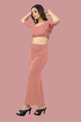 SANDIAM SALES K.MT._Fish_peach_XXL_Saree Shapewear shapewear petticoat For women Lycra Blend Petticoat(XXL)