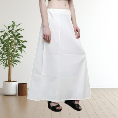 manidhari fab tex petticoat_fs_11_white Pure Cotton Petticoat(Free)