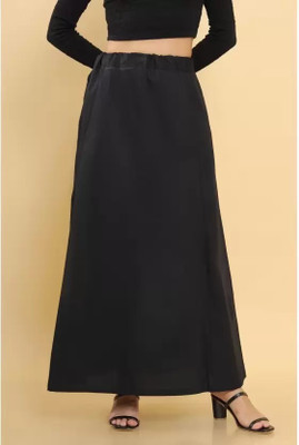 HAWAZS BlackPTC Pure Cotton Petticoat(Free)