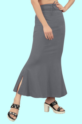 KEYU FASHION FUL._Fish_grey_M_Saree Shapewear shapewear petticoat For Women Lycra Blend Petticoat(M)