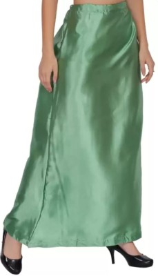 fh fashion Pista colour satin blend petticoat for women. Satin Blend Petticoat(XL)