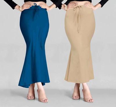 Flybird Fashion Chiku+Morpitch Peticote Lycra Blend Petticoat(L)