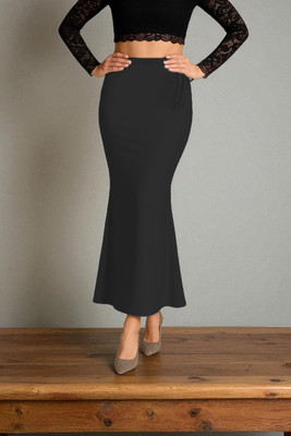 DSV ENTERPRISES Shapeware Black M003 Lycra Blend Petticoat(S)