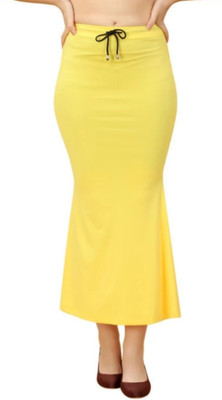 PKYC AMCYellowFC-XL Lycra Blend Petticoat(XL)