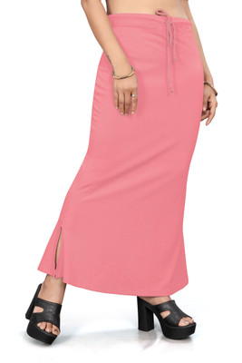 NEXSUS APPARELS PEACH Lycra Blend Petticoat(S)