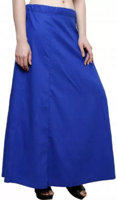 FCR FASHION Blue pure cotton petticoat Pure Cotton Petticoat(Free)