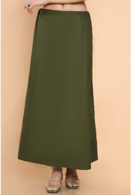 Lootnixx SP_ARMY_GREEN_XL Pure Cotton Petticoat(XL)