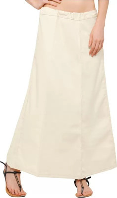 Xyx fashion Cream colour pure cotton petticoat for women Pure Cotton Petticoat(XXL)