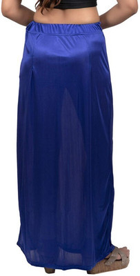 Melhors M-SP-Royal blue Satin Blend Petticoat(Free)