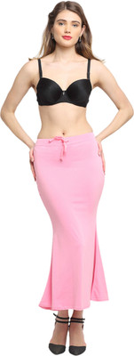 LEGANCY FASHION FISH CUT LIGHT PINK XL 4 Lycra Blend Petticoat(XL)