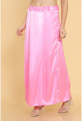 Lootnixx SATIN_SP_PINK_M Pure Satin Petticoat(M)