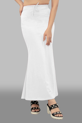 SHAYONAM FWhite Fish L KESHAV 3 Lycra Blend Petticoat(L)