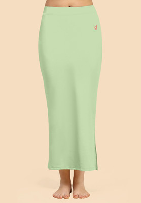 Trendmalls New.P02-PaleGreen Lycra Blend Petticoat(S)