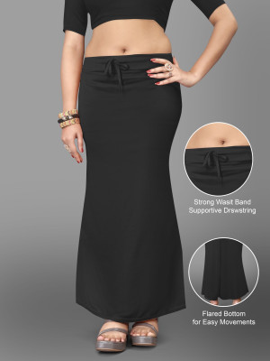 fashion gaon Saree Shapewear Lycra Blend Petticoat(XS)
