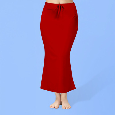 CareDone Fishcut Saree Shapewear for Women Cotton Lycra Shaper Peticoat with Elastic Cotton Blend Petticoat(S)