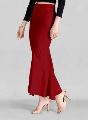 house of common FISH CUT MARRON L 2 Lycra Blend Petticoat(L)