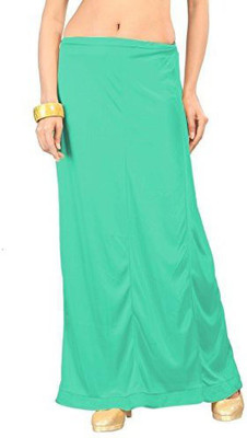 Online Generation Light Green Petticoat_saree Satin Blend Petticoat(Free)