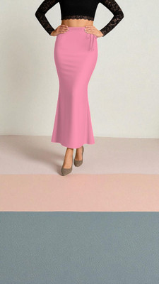 DSV ENTERPRISES Shapeware Pink M0092 Lycra Blend Petticoat(XS)