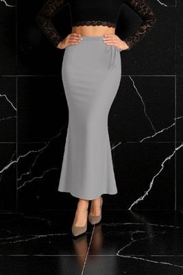 DSV Shapeware Light Grey P001 Lycra Blend Petticoat(XXL)