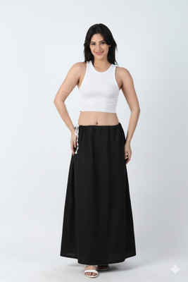 Lakshmi Garments Petticoats for women-Black Pure Cotton Petticoat(S)