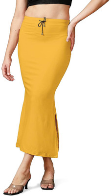 Woo THiNG Stylish saree shapewear Lycra Blend Petticoat(M)