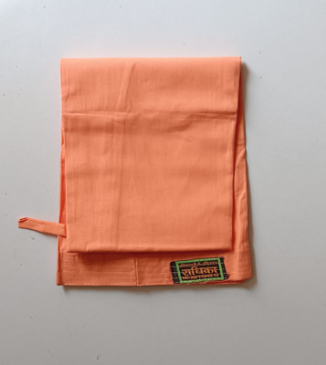 Maa sharda garments Peach colour saree petticoat Cotton Blend Petticoat(Free)