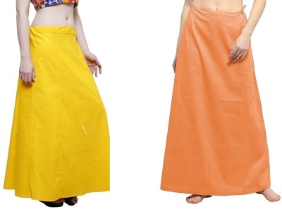 Aarvi styles 2cotnar100 Pure Cotton Petticoat(Free)