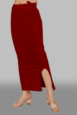 Ozberk Creation DASN._Dori_Maroon_XXL_Saree Shapewear shapewear petticoat For saree Lycra Blend Petticoat(XXL)