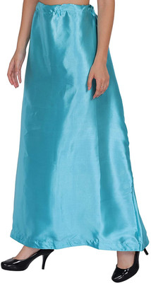 laxmibaa women light sky petticoats Pure Satin Petticoat(Free)