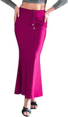 BuyOnn Slim Saree Shapewear Petticoat Rani Pink Lycra Blend Petticoat(M)