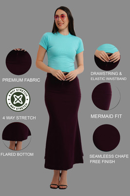 FABVIO PLUS PETI-WIN Lycra Blend Petticoat(XL)